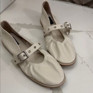 Beige Ballet Shoes by Rachel Roy